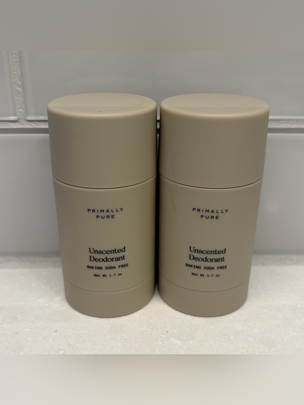Primally Pure Deodorant (Unscented + Baking Soda Free)